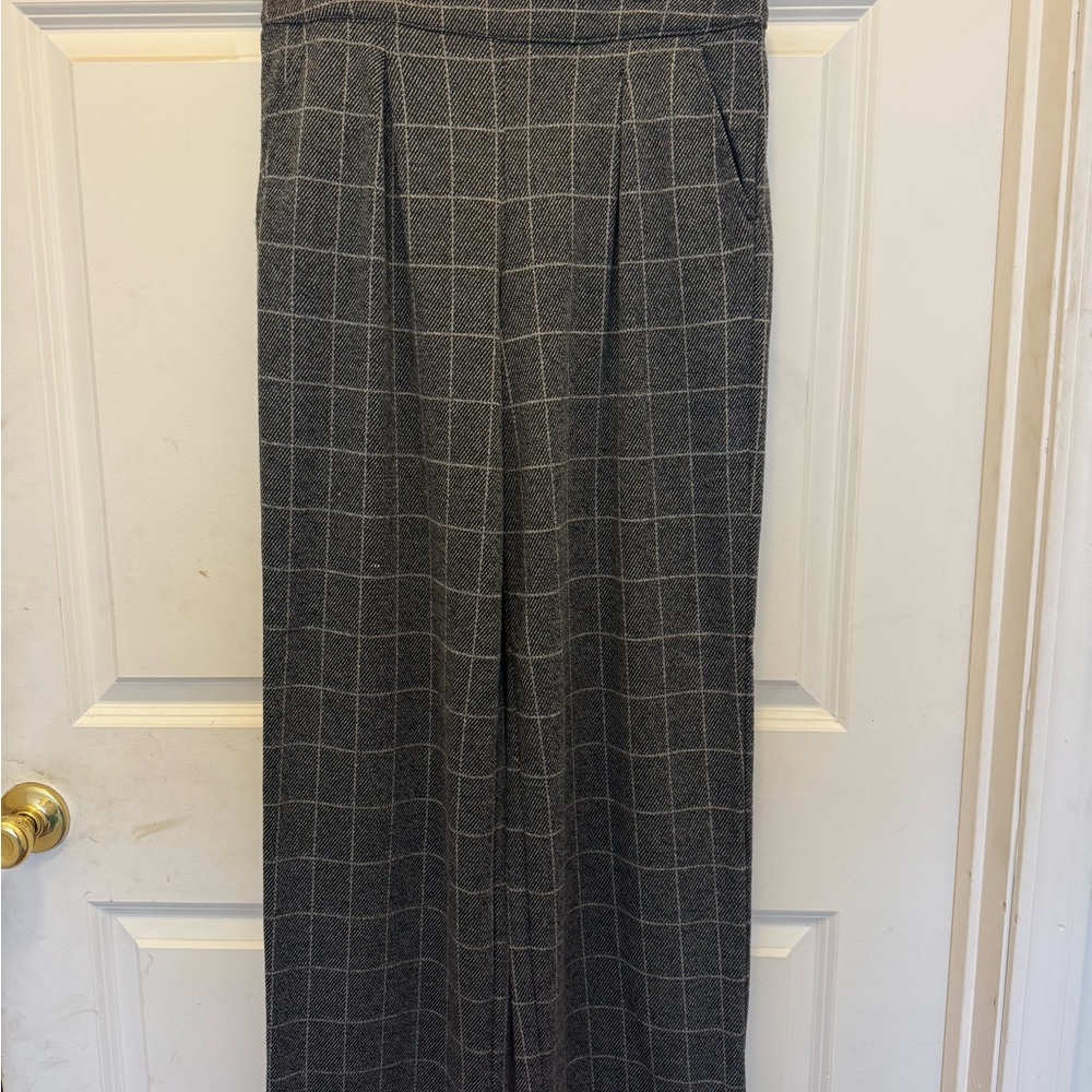 Max Studio Black and Gray Trousers
